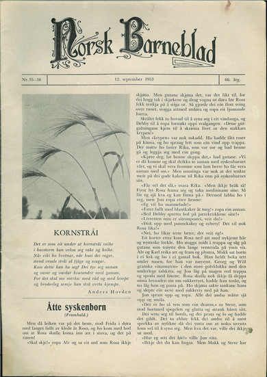 1953 nr 035 Norsk Barneblad