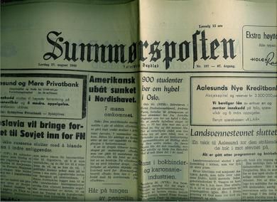 1949 nr 197 Sunnmørsposten