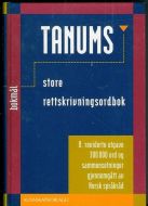 TANUMS STORE RETTSKRIVINGSORDBOK. 1996.