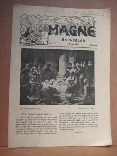 1917 nr 012 MAGNE BARNEBLAD