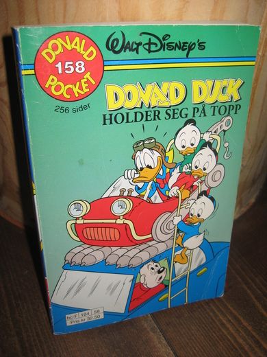 1994 nr 158 DONALD DUCK HOLDER SEG PÅ TOPP