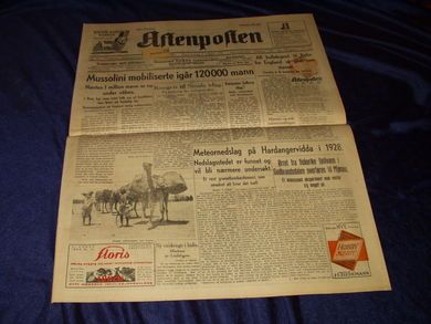 1935 nr 392 Aftenposten
