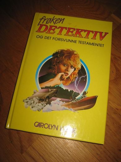 KEENE: frøken DETEKTIV OG DET FORSVUNNE TESTAMENTET 1989