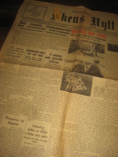 1934 NR 003 Ukens Nytt NOTFISKE SOM SPORT