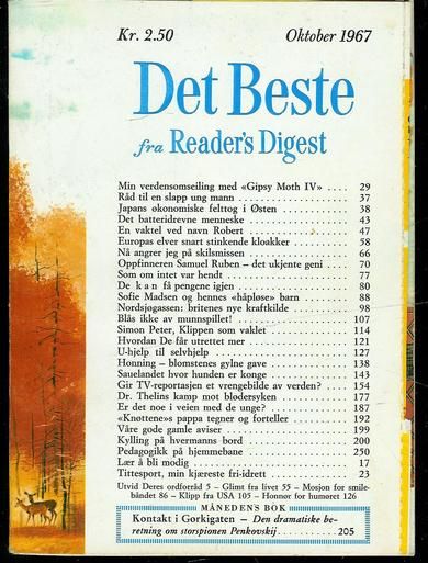 1967 nr 010 Det Beste fra Reader's Digest