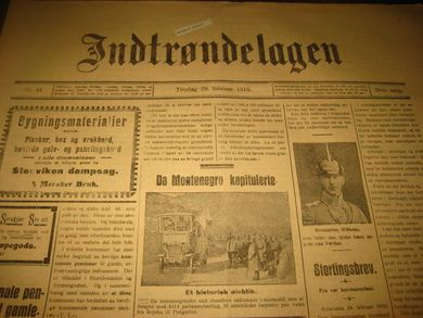 1916 nr 041 Indtrøndelagen