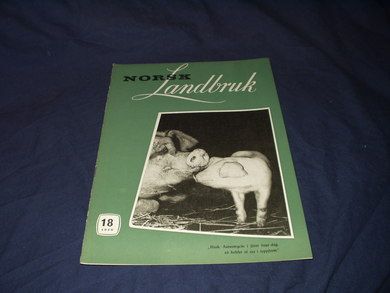 1958 nr 018 NORSK Landbruk