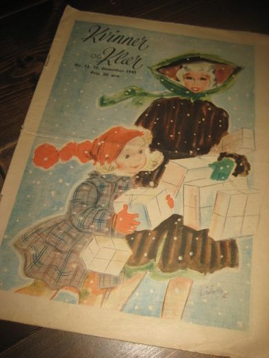 1945 nr 012 Kvinner og Klær