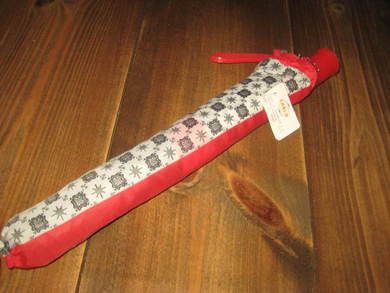 Strøken ubrukt dame paraply 80 tallet Carl O Johannessen Paraplyfabrik Oslo