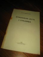 FJØRSTAD: STADHEIM ÆTTI I STRANDA. 1949.