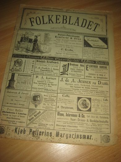 1892 nr 020 FOLKEBLADET