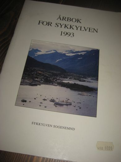 1993, ÅRBOK FOR SYKKYLVEN.