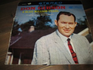 GIBSON, DON: A BLUE MILLION TEARS. 1965.