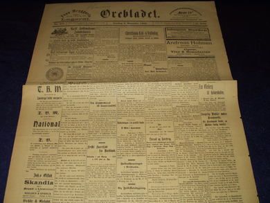 1905 nr 257 Ørebladet