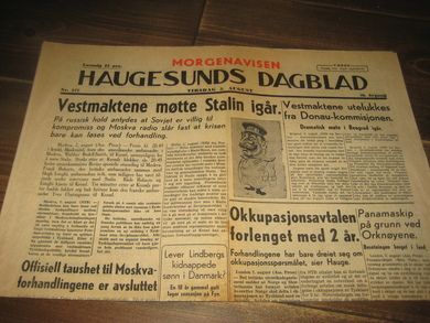 1948 nr 177 HAUGESUNDS DAGBLAD