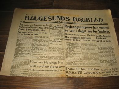 1948 nr 269 HAUGESUNDS DAGBLAD