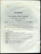 1886,nr 015, Circulære fra Den Kongelige Norske Regjerings Departement for det Indre. Poststyrelsen.