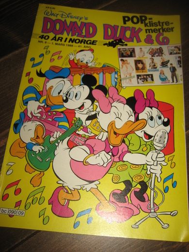 1988 nr 009 Donald Duck & Co