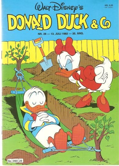 1982 nr 028 Donald Duck & Co