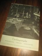 Tevlingsreglar NORGES BONDEUNGDOMSLAG. Borddekking - trekamp- kakepynting, 1954.