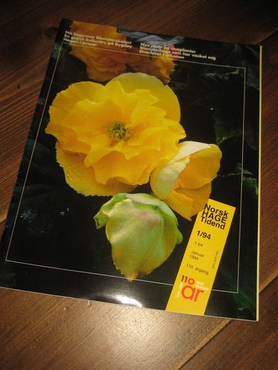 1994 nr 001 Norsk Hage Tidend