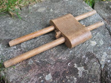 Meget gammelt og pent ripmål fra 1800 tallet