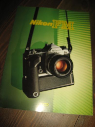 Nikon FM. 80 tallet.