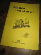 Bibelen- lest på et år ! 