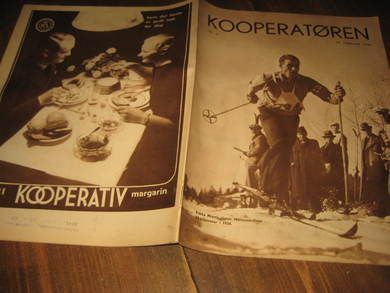 1940 nr 004 KOOPERATØREN Pekka NIEMI VINNER Holmenkollen s 50 kilometyer 1938