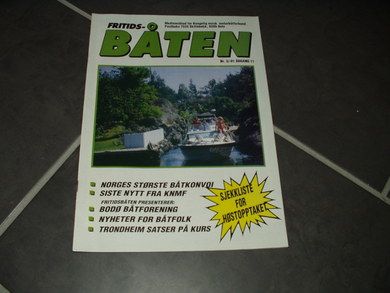 1991 nr 003 FRITIDS BÅTEN