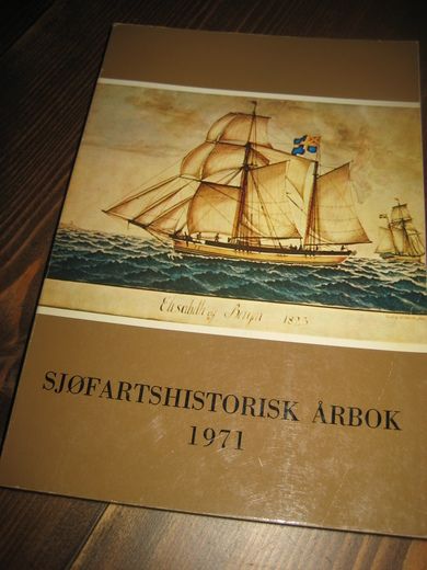 1971 SJØFARTSHISTORIS ÅRBOK