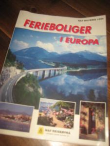 NAF. FERIEBOLIGER I EUROPA. NAF BILFERIE, 1994