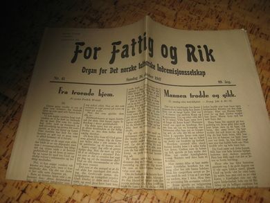 1947 nr 041 For Fattig og Rik