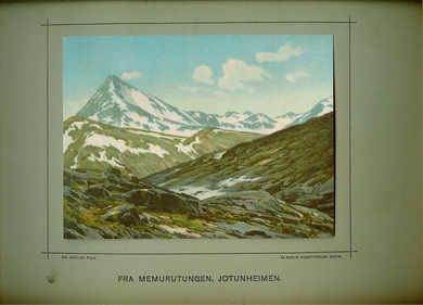 FRA MEMURUTUNGEN JOTUNHEIMEN