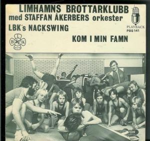 LIMHAMNA BROTTARKLUBB med Steffan Åkebergs orkester. 1976