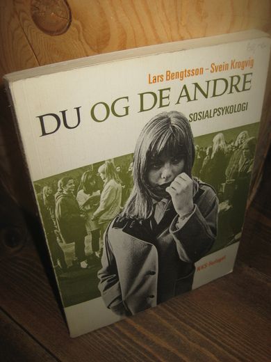 Krogvin: DU OG DE ANDRE. SOSIALPSYKOLOGI. 1979.