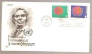 1975, 9. MAI, WOMEN'S YEAR 1975, FDC UNITED NATION,