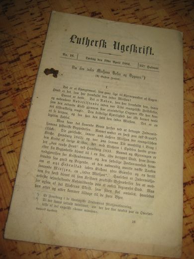1884 nr 016 Luthersk Ugetidskrift