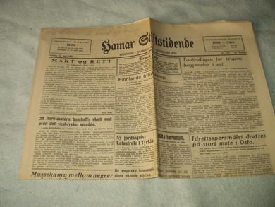 1943 nr 118 Hamar Stiftstidende