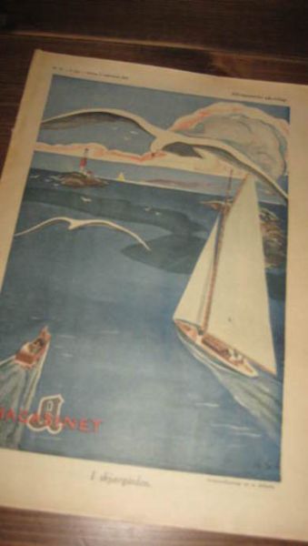 1932 nr 036 A MAGASINET Originaltegning for A Magasinet av A Scheen