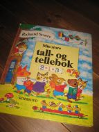 Min store tall og tellebok. 
