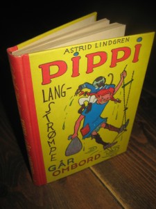 LINDGREN, ASTRID: PIPPI langstrømpe GÅR OMBORD1981.