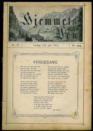 1915 nr 023 Hjemmets Ven