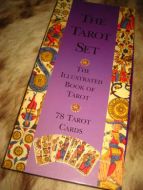 THE TARROT SET. THE ILLUSTRATED BOOK OF TAROT. 78 TAROT CARDS. 2003.