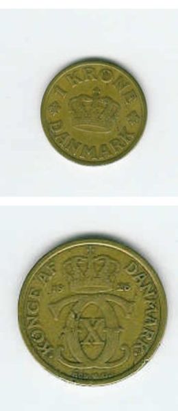 1926 1 krone Danmark
