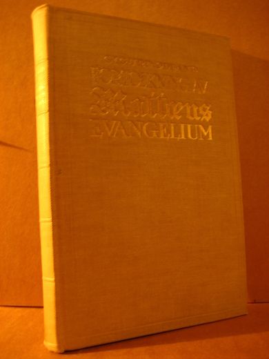ODLAND, SIGURD: FORTOLKNING AV MATTÆUS EVANGELIUM. 1926.
