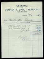 Gunnar A Dahl NORDDAL 22 6 1947