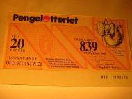 1986 trekning 839 Nr 0190572