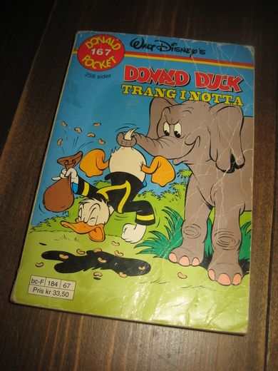 donald duck trang i nøtta Bok nr 167 1 utgave