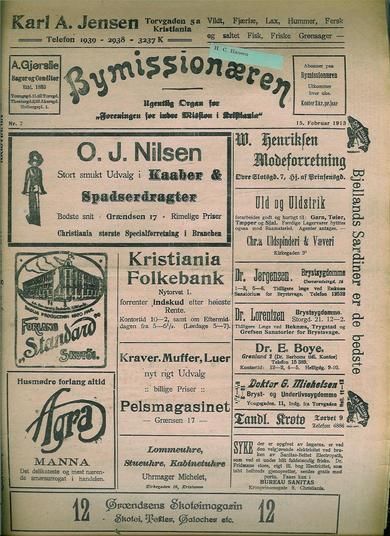 1913 nr 007 Bymissionæren